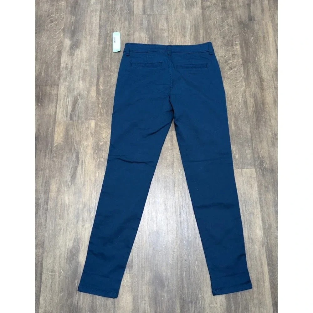 Market & Spruce Rosabel Skinny Pant Women's Turquoise Blue Size‎ 4 New With Tags